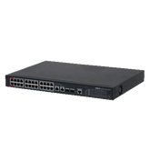 Switch Poe Administrado 24 Puertos 100 + 2 Ptos Gigabit (DH-PFS4226-24ET-240)